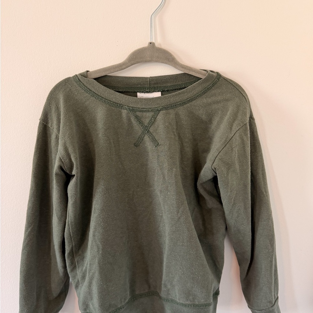 Kids Green Sweater